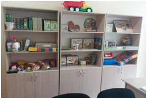 Лекотека мен жабдықталған әдістемелік кабинеті